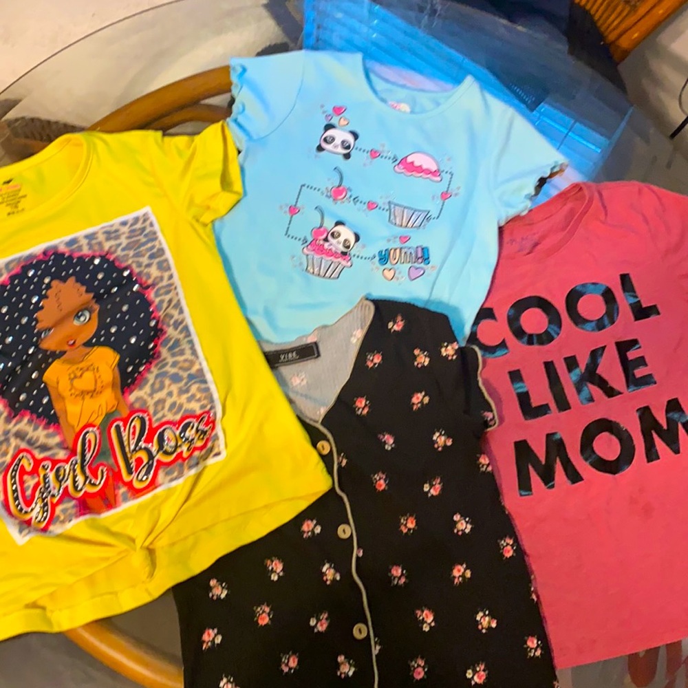 Girl’s Tops Size 7/8 Bundle of 4